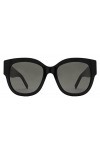 Saint Laurent Lunettes de Soleil SL M95/F Black/Grey 56/20/145 femme