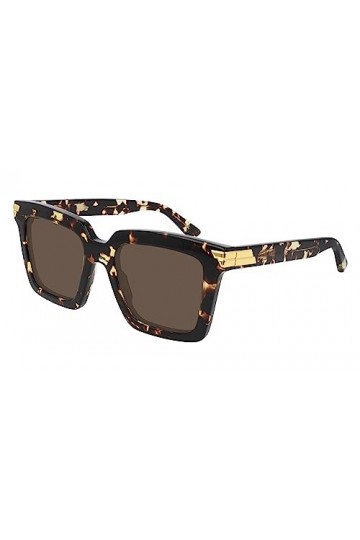 Bottega Veneta Lunettes de Soleil BV1005S Blonde Havana/Brown 53/21/145 femme
