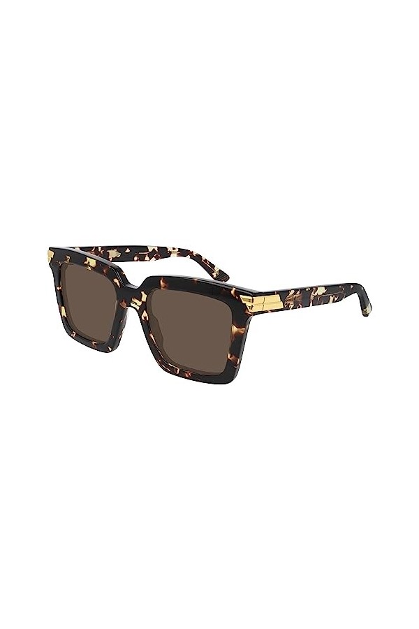 Bottega Veneta Lunettes de Soleil BV1005S Blonde Havana/Brown 53/21/145 femme