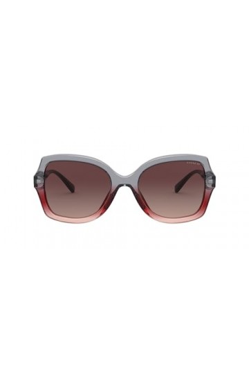 Coach Lunettes de Soleil HC 8295 Grey Red/Brown Shaded 56/21/140 femme