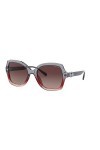 Coach Lunettes de Soleil HC 8295 Grey Red/Brown Shaded 56/21/140 femme