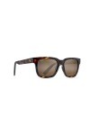 Maui Jim Lunettes de soleil carré Mongoose, Tortue brillante