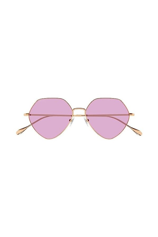 Lunettes de Soleil Gucci GG1182S Rose Gold/Pink 55/15/145 femme