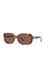 Coach Lunettes de Soleil HC 8358U Spotted Amber Brown/Brown 54/20/140 femme