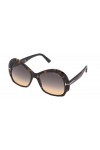 Tom Ford Lunettes de Soleil ZELDA FT 0874 Dark Havana/Grey Rose Shaded 56/18/140 femme
