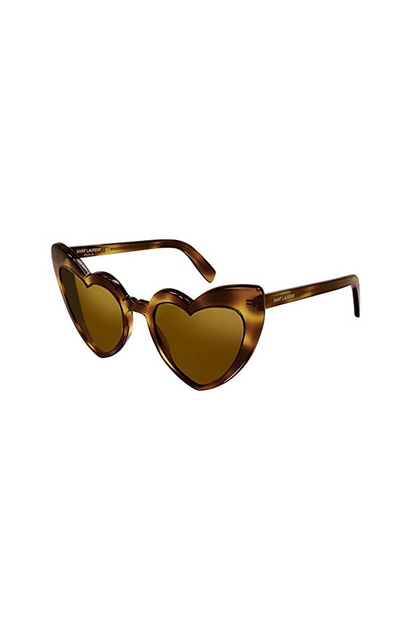 Saint Laurent Lunettes de Soleil LOULOU SL 181 Havana/Brown 54/21/145 femme