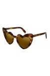 Saint Laurent Lunettes de Soleil LOULOU SL 181 Havana/Brown 54/21/145 femme