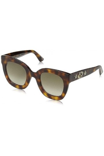 Gucci GG0208S 003 Montures de Lunettes, Marron 3/Brown , 49 Femme