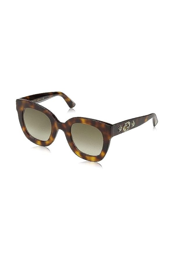 Gucci GG0208S 003 Montures de Lunettes, Marron 3/Brown , 49 Femme