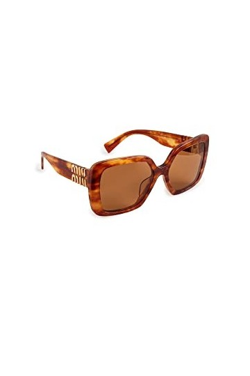 Miu Miu Mixte 0mu 10ys 56 4bw2z1 Lunettes de Soleil, Multicolore, Taille Unique