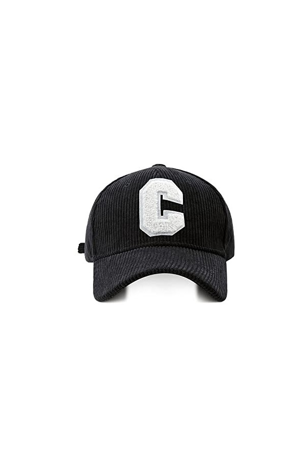 WXRJL Chapeau en Velours Côtelé Casquette De Baseball pour Femme Broderie Casquette pour Homme pour Femme Snapback Hip-Hop Ré