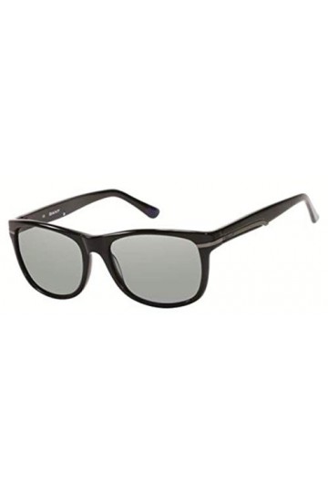 Gant Lunettes de soleil GA7023 C56 C33 Black/Solid Smoke Lens 