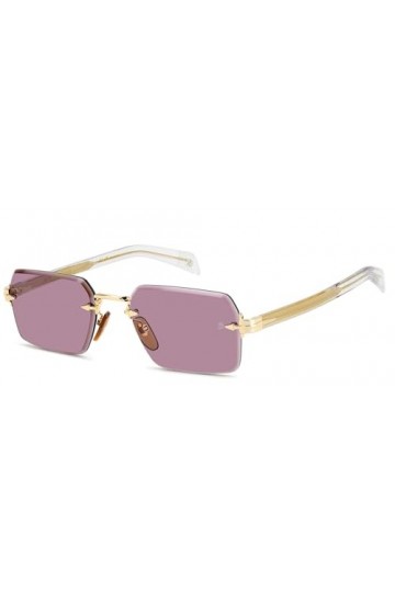 David Beckham Sunglasses DB 7109/S Loj 56/20/145 Men, LOJ/4S Gold Crystal, 56 Unisex