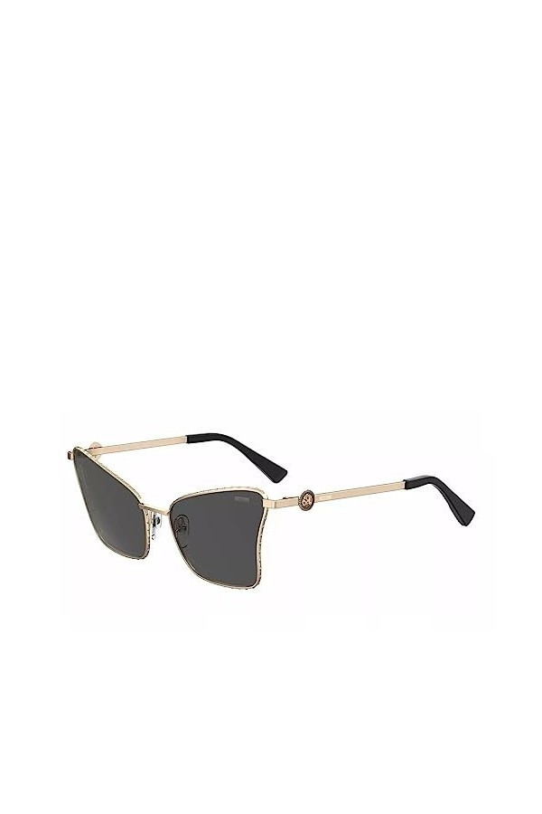 MOSCHINO Mos106/S Sunglasses, 000/Ir Rose Gold, 57 Mixte