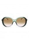 GUCCI GG0368S-004 Montures de Lunettes, Vert Verde/Pãºrpura/Transparente , 55 Femme