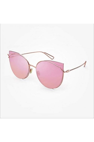 Zxb-shop Mode Translucide oeil de chat forme des lunettes de soleil Lunettes de soleil Voyage en plein air Color : C 