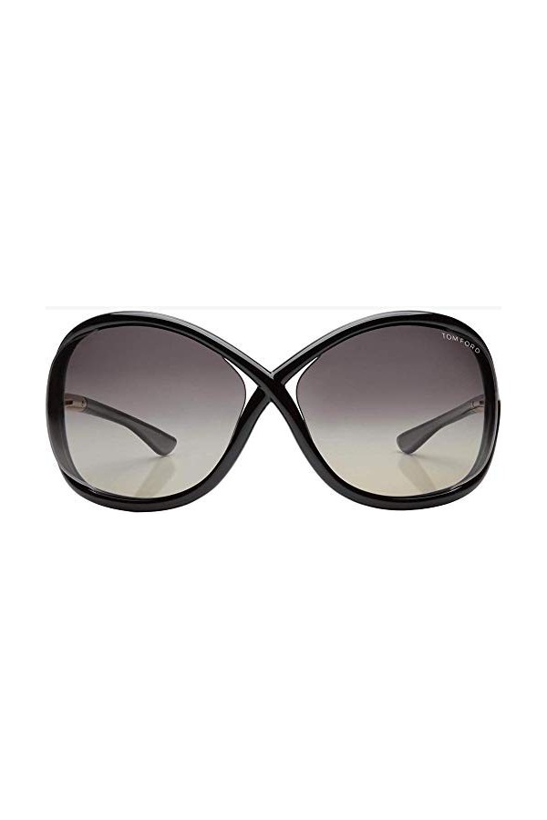 Tom Ford FT0009 01D 64 Montures de Lunettes, Noir Nero Lucido/Fumo Polar , Femme