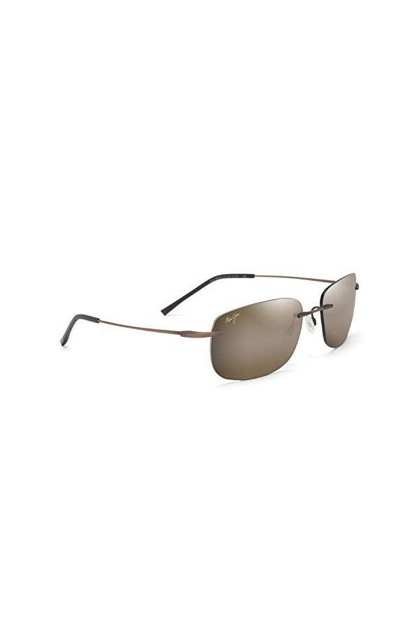Maui Jim Ohai Lunettes de soleil sans monture, cuivré
