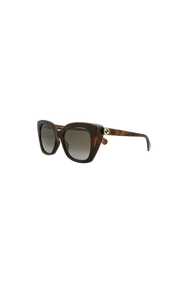 Gucci Lunettes de Soleil GG0921S Havana/Brown 55/19/145 femme