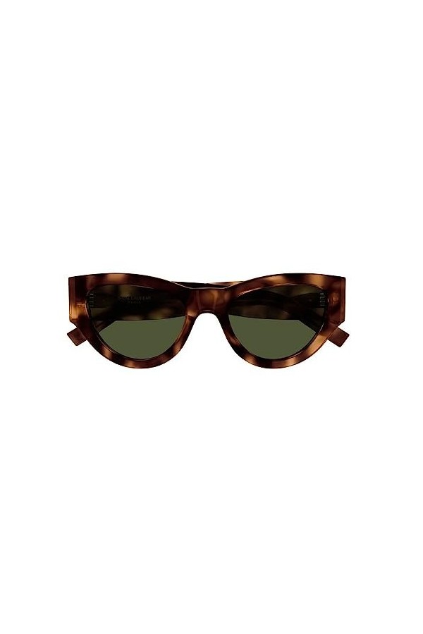 Saint Laurent Lunettes de Soleil SL M94 Havana/Green 53/20/145 femme