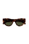 Saint Laurent Lunettes de Soleil SL M94 Havana/Green 53/20/145 femme