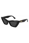 Bottega Veneta Lunettes de Soleil BV1101S Black/Grey 53/17/140 femme