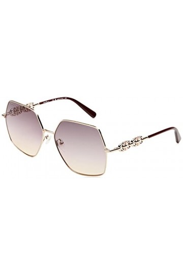 Salvatore Ferragamo Sf291s Sunglasses, 774 Rose Gold Bordeaux, 61 Unisex