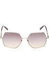 Salvatore Ferragamo Sf291s Sunglasses, 774 Rose Gold Bordeaux, 61 Unisex