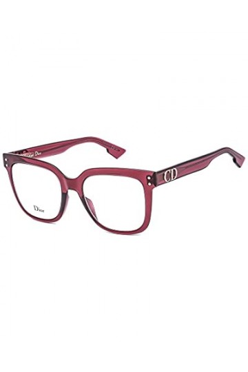 Dior Les verres de lunettes DIORCD1 LHF cadre rouge en plastique de taille de 50 mm de lunettes de soleil femmes
