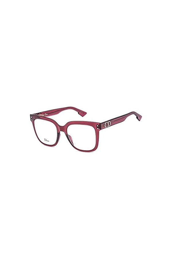 Dior Les verres de lunettes DIORCD1 LHF cadre rouge en plastique de taille de 50 mm de lunettes de soleil femmes
