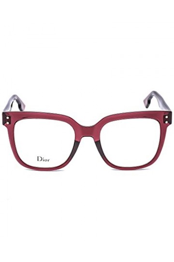 Dior Les verres de lunettes DIORCD1 LHF cadre rouge en plastique de taille de 50 mm de lunettes de soleil femmes