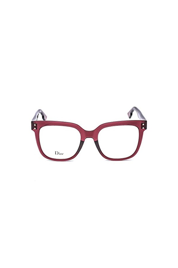 Dior Les verres de lunettes DIORCD1 LHF cadre rouge en plastique de taille de 50 mm de lunettes de soleil femmes