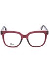 Dior Les verres de lunettes DIORCD1 LHF cadre rouge en plastique de taille de 50 mm de lunettes de soleil femmes