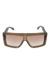 Marc Jacobs MJ 1061/S Lunettes, Olive, 59 pour femme, Olive