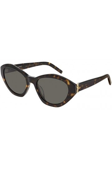 Saint Laurent Lunettes de Soleil SL M60 Dark Havana/Grey 54/19/140 femme