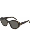 Saint Laurent Lunettes de Soleil SL M60 Dark Havana/Grey 54/19/140 femme
