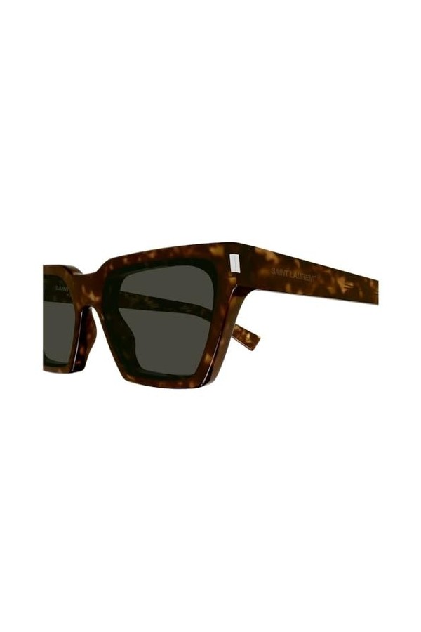 Saint Laurent Calista SL633CALISTA-002-64 - Femme Lunettes de soleil - Shiny Dark Havana, marron ,