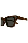 Saint Laurent Calista SL633CALISTA-002-64 - Femme Lunettes de soleil - Shiny Dark Havana, marron ,