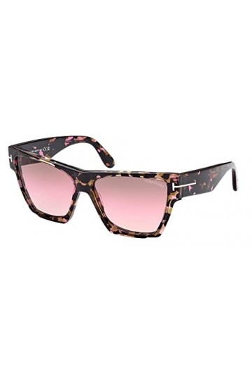 Tom Ford Lunettes de Soleil DOVE FT 0942 Tortoise/Brown Pink Shaded 59/14/140 femme