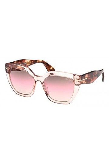 Tom Ford Lunettes de Soleil PHOEBE FT 0939 Transparent Pink/Brown Pink Shaded 56/17/140 femme