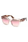 Tom Ford Lunettes de Soleil PHOEBE FT 0939 Transparent Pink/Brown Pink Shaded 56/17/140 femme