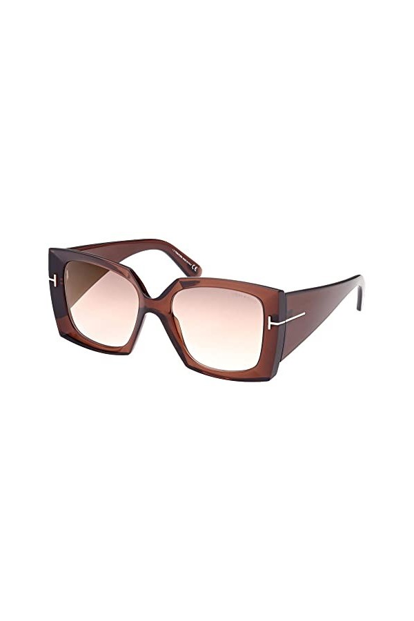 Tom Ford Lunettes de Soleil JACQUETTA FT 0921 Shiny Dark Brown/Brown 54/18/140 femme