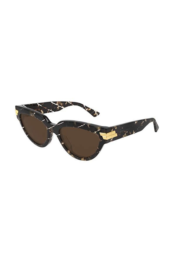Bottega Veneta Lunettes de Soleil BV1035S Havana/Brown 55/19/145 femme