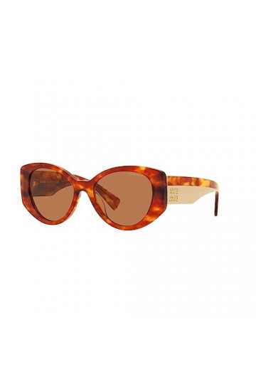 Miu Miu Mixte 0mu 03ws 53 4bw2z1 Lunettes de Soleil, Multicolore, Taille Unique