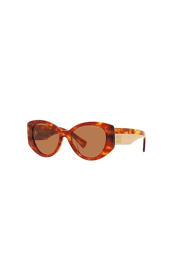 Miu Miu Mixte 0mu 03ws 53 4bw2z1 Lunettes de Soleil, Multicolore, Taille Unique