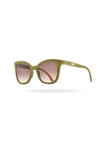 Twinz Eyewear Lunettes de soleil en bois - Vicky Koto Green, vert/vert, 51:20:138