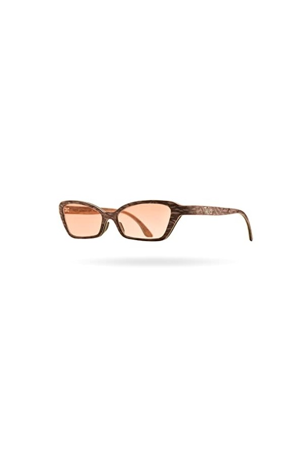 Twinz Eyewear - Frida Lacewood Light, Gris / marron., Einheitsgröße