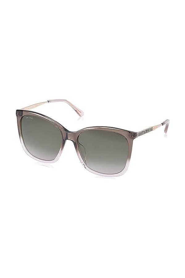 Jimmy Choo Nerea/g/s Sunglasses, 08M/HA Brown Nude, 57 Unisex