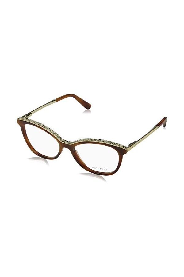 Etro Et2636 203 53 Lunettes de Soleil, Or Blonde Havana , Femme