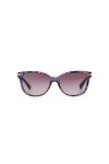 Lunettes de Soleil Coach HC 8132 Violet Pattern/Violet Shaded 57/17/135 femme